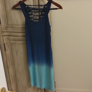 Cotton tye dye dress